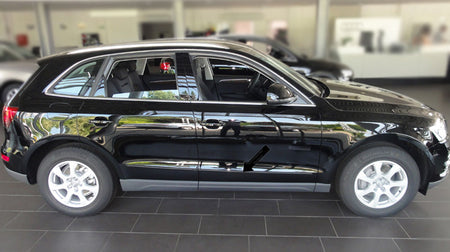 Seitenschutzleisten schwarz für Audi Q5 SUV Typ 8R ab Baujahr 11.2008- F11 d