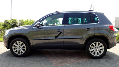 Seitenschutzleisten schwarz für Volkswagen VW Tiguan ab facelift 07.2011- F11 d