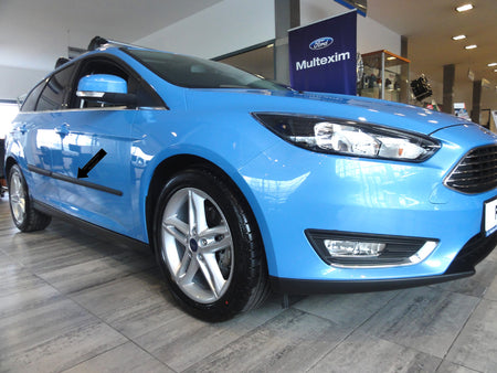 Seitenschutzleisten schwarz für Ford Focus III 5-Türer ab facelift 02.2014- F14 b