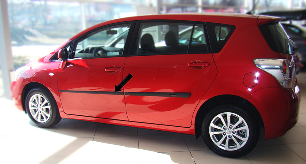 Seitenschutzleisten schwarz für Toyota Verso Van Kombi vor facelift 2009-13 F16 d