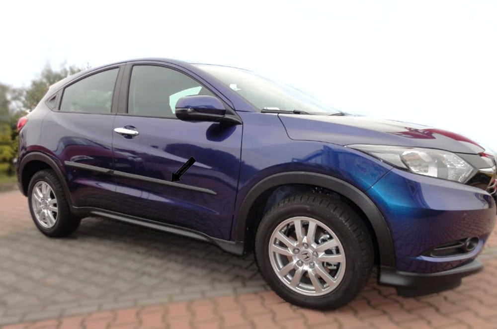 Seitenschutzleisten schwarz für Honda HR-V II 2. Generation SUV ab 2015- F17 e