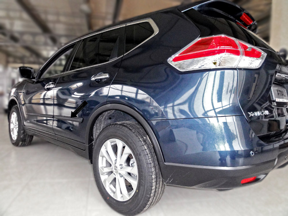 Seitenschutzleisten schwarz für Nissan X-Trail III T32 SUV Kombi ab 12.2013- F17 f
