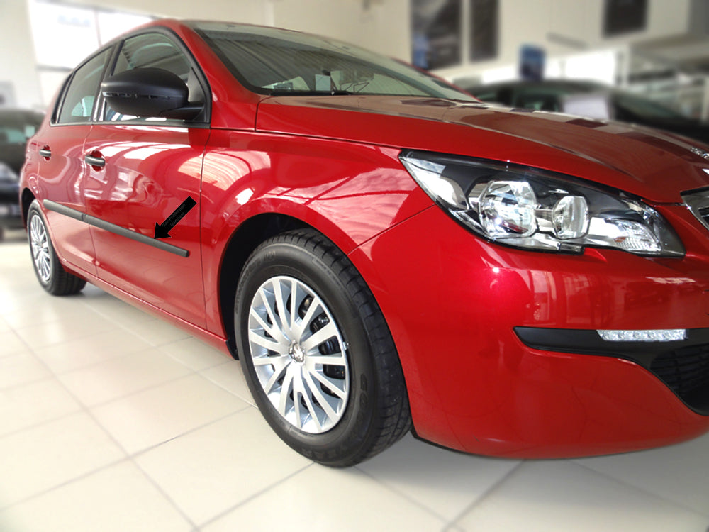 Seitenschutzleisten schwarz für Peugeot 308 & SW II Schrägheck & Kombi 2013- F20 d