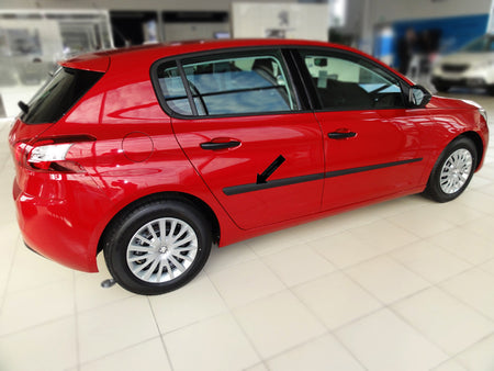Seitenschutzleisten schwarz für Peugeot 308 & SW II Schrägheck & Kombi 2013- F20 e