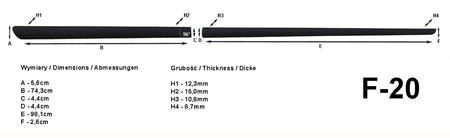 Seitenschutzleisten schwarz für Toyota Yaris III 5-Türer ab facelift 8.2014- F20 c