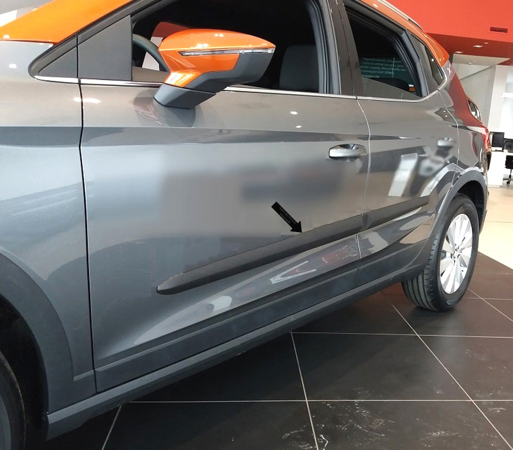 Seitenschutzleisten schwarz für Seat Arona SUV Kombi ab 10.2017- F22 d