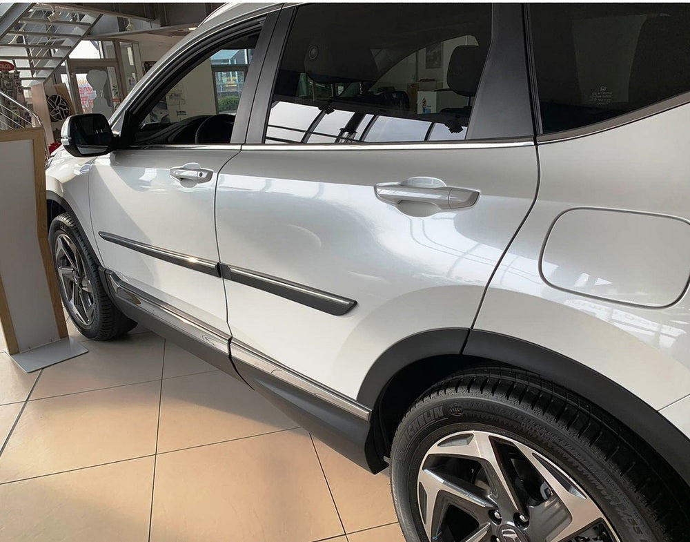 Seitenschutzleisten schwarz für Honda CRV V SUV ab Baujahr 10.2019- F23 d