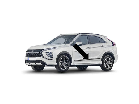 Seitenschutzleisten schwarz für Mitsubishi Eclipse Cross ab facelift 3.2021- F23 e