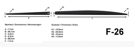 Seitenschutzleisten schwarz für Seat Ibiza V 5-Türer & Kombi vor Mopf ´08-12 F26 c