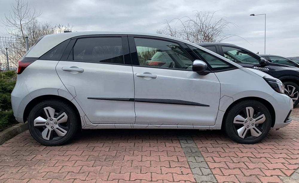 Seitenschutzleisten schwarz für Honda Jazz V 5. Generation ab 04.2020- F26 f