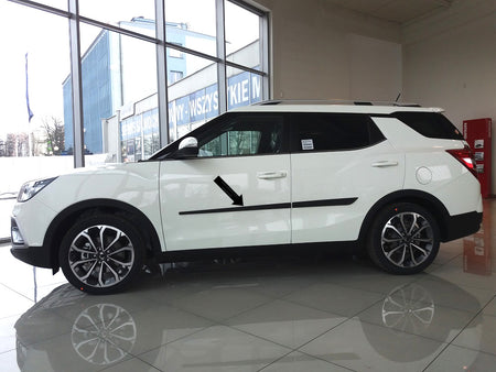 Seitenschutzleisten schwarz für SsangYong Tivoli Kompakt-SUV ab 03.2015- F27 d