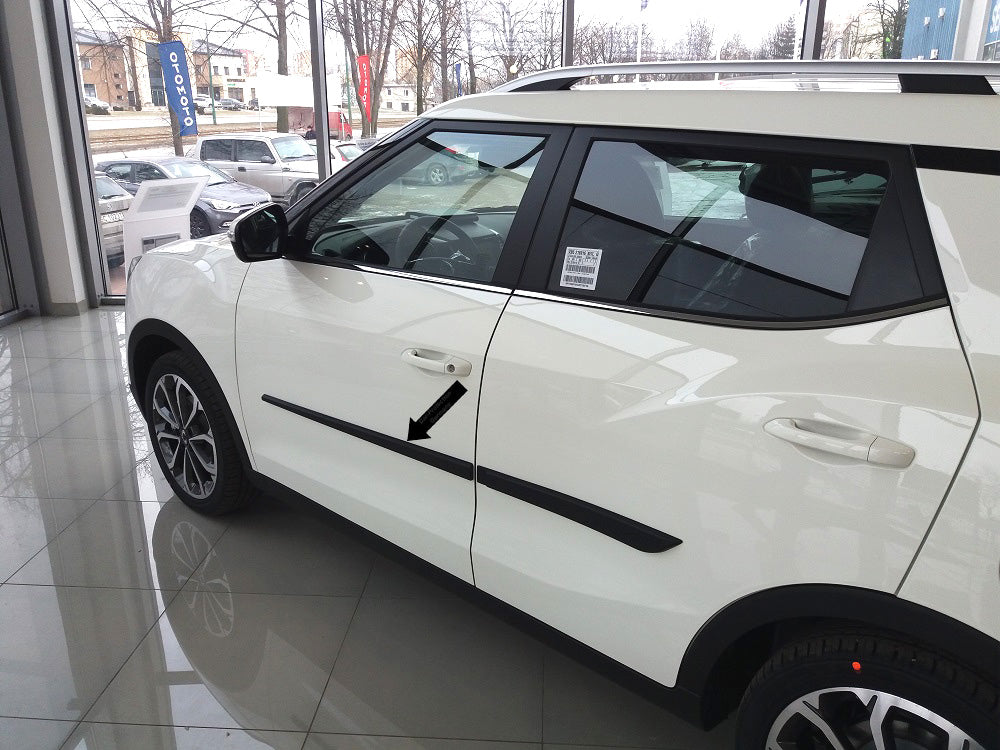 Seitenschutzleisten schwarz für SsangYong Tivoli Kompakt-SUV ab 03.2015- F27 e