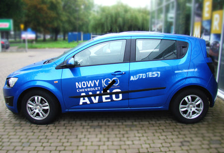 Seitenschutzleisten schwarz für Chevrolet Aveo T300 Schrägh. 5-Türer 3.2011- F36 b