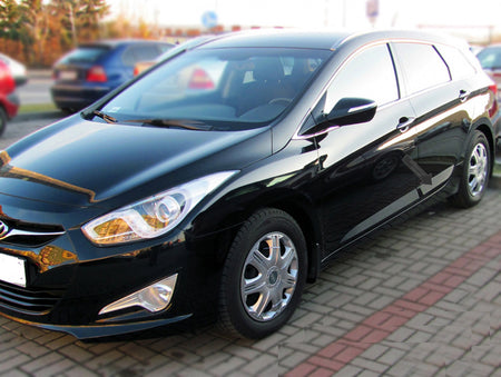 Seitenschutzleisten schwarz für Hyundai i40 CW Kombi i40CW ab Bj. 07.2011- F39 b