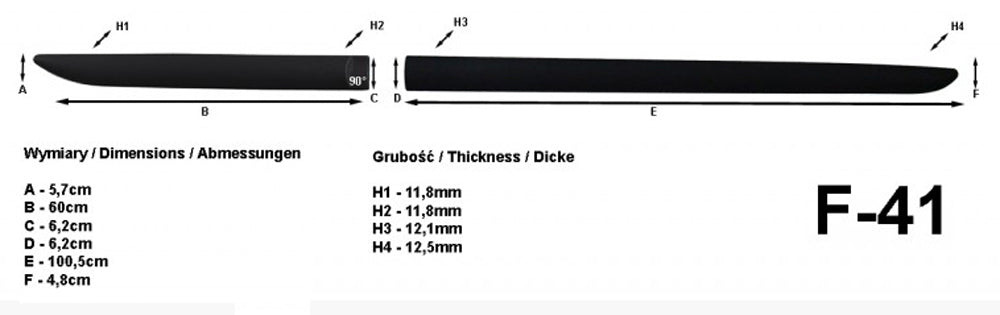 Seitenschutzleisten schwarz für Nissan Qashqai I 1. Generation 2007-10.2013 F41 c