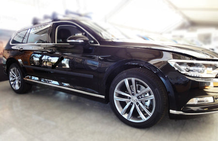 Seitenschutzleisten schwarz für VW Passat B8 Variant Typ 3G5 Kombi 11.2014- F46 e