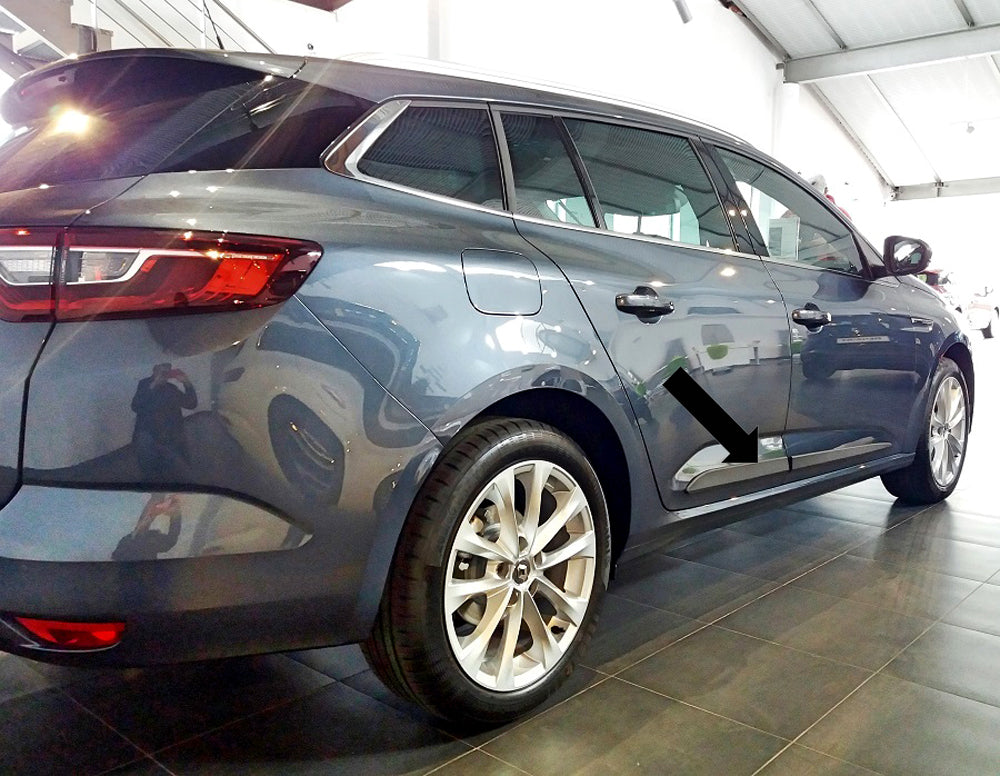 Seitenschutzleisten schwarz für Renault Megane IV Grandtour Kombi ab 4.2016- F52 b