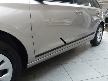 Seitenschutzleisten schwarz für Hyundai i30 CW III Kombi ab Bj. 06.2017- F54 f