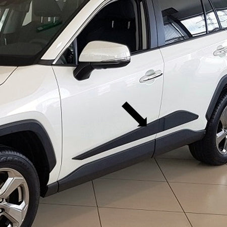 Seitenschutzleisten schwarz für Suzuki Across ab Baujahr 07.2020- F64 b