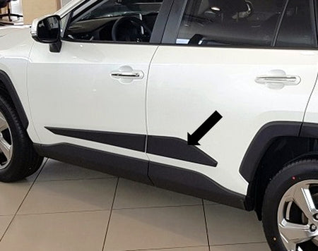 Seitenschutzleisten schwarz für Suzuki Across ab Baujahr 07.2020- F64 d