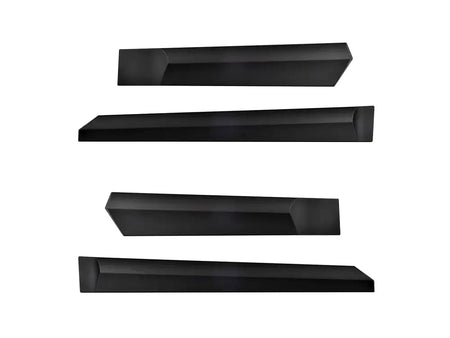 Seitenschutzleisten schwarz für Toyota Land Cruiser Typ J25 ab Bj. 04.2024- F76g