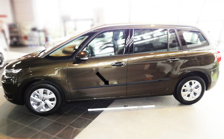 Seitenschutzleisten schwarz für Citroen C4 Grand Picasso II ab 09.2013- F14/16 b