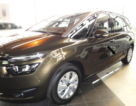 Seitenschutzleisten schwarz für Citroen C4 Grand Picasso II ab 09.2013- F14/16 e