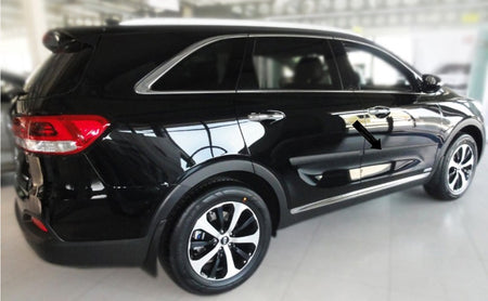 Seitenschutzleisten schwarz für Kia Sorento III SUV Kombi Typ UM ab 2015- F15/20 b