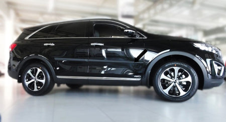 Seitenschutzleisten schwarz für Kia Sorento III SUV Kombi Typ UM ab 2015- F15/20 d