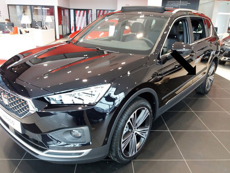 Seitenschutzleisten schwarz für Seat Tarraco SUV ab Baujahr 09.2018- F15/20 d