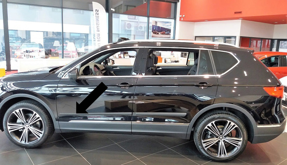 Seitenschutzleisten schwarz für Seat Tarraco SUV ab Baujahr 09.2018- F15/20 e