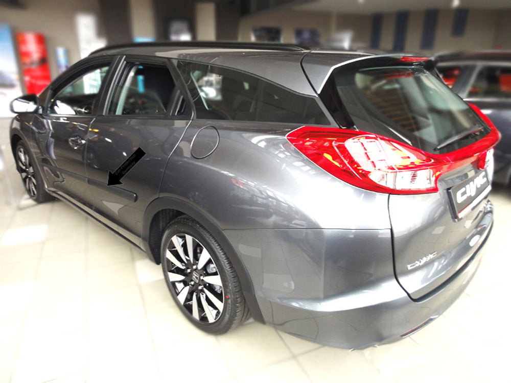 Seitenschutzleisten schwarz für Honda Civic Tourer IX Kombi ab Bj. 2013- F16/14 b