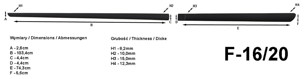 Seitenschutzleisten schwarz für Honda Insight Schrägheck facelift 2011- F16/20 c