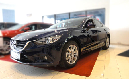 Seitenschutzleisten schwarz für Mazda 6 III Typ GJ Limousine Mazda6 2012- F16/20 b