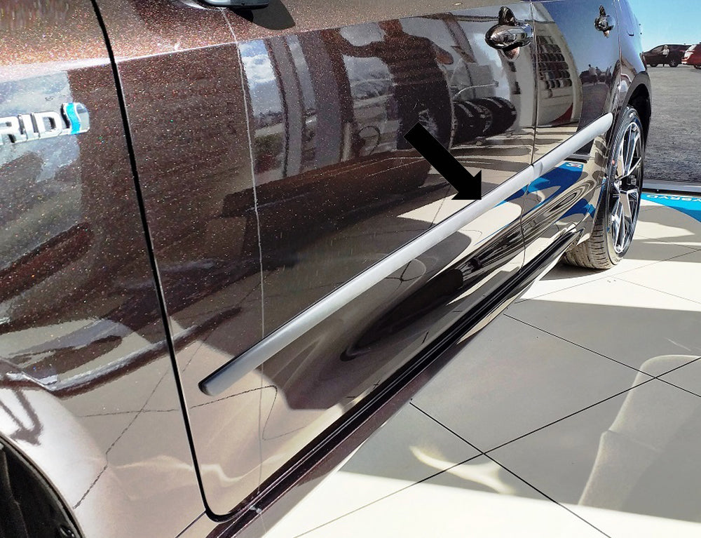 Seitenschutzleisten schwarz für Toyota Corolla Limousine Typ E210 ab Baujahr 11.2018- F16/20 b
