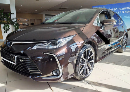 Seitenschutzleisten schwarz für Toyota Corolla Limousine Typ E210 ab Baujahr 11.2018- F16/20 d