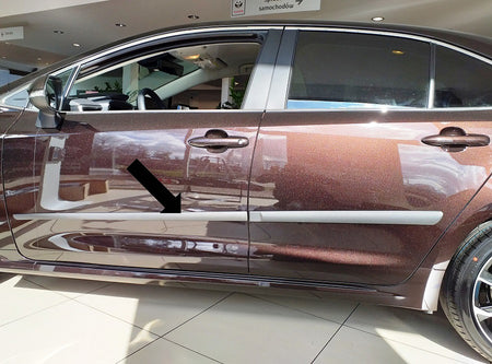 Seitenschutzleisten schwarz für Toyota Corolla Limousine Typ E210 ab Baujahr 11.2018- F16/20 e