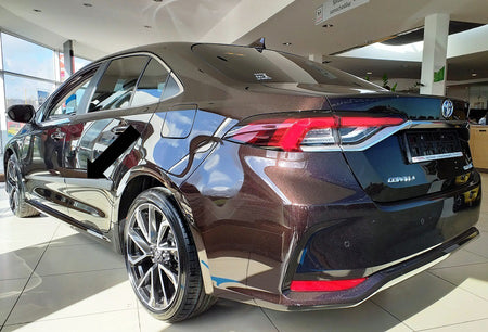Seitenschutzleisten schwarz für Toyota Corolla Limousine Typ E210 ab Baujahr 11.2018- F16/20 f
