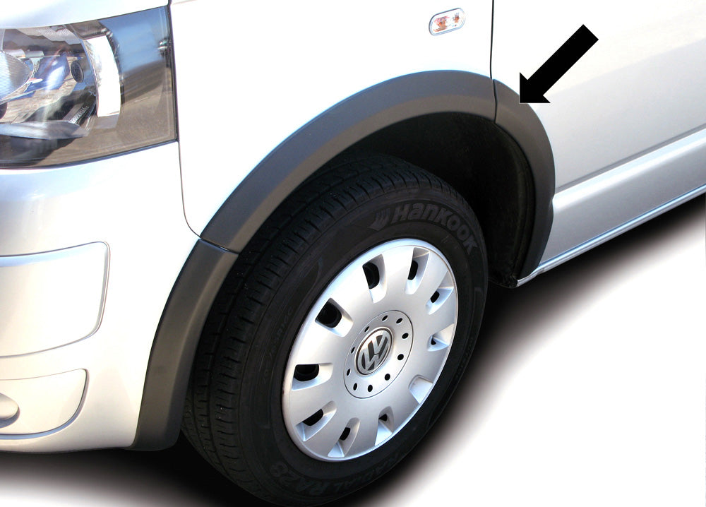 Radlaufabdeckung VW T6.1 lang Schiebetür/-en und 2 Heckflügeltüren 2019- 7420661 c