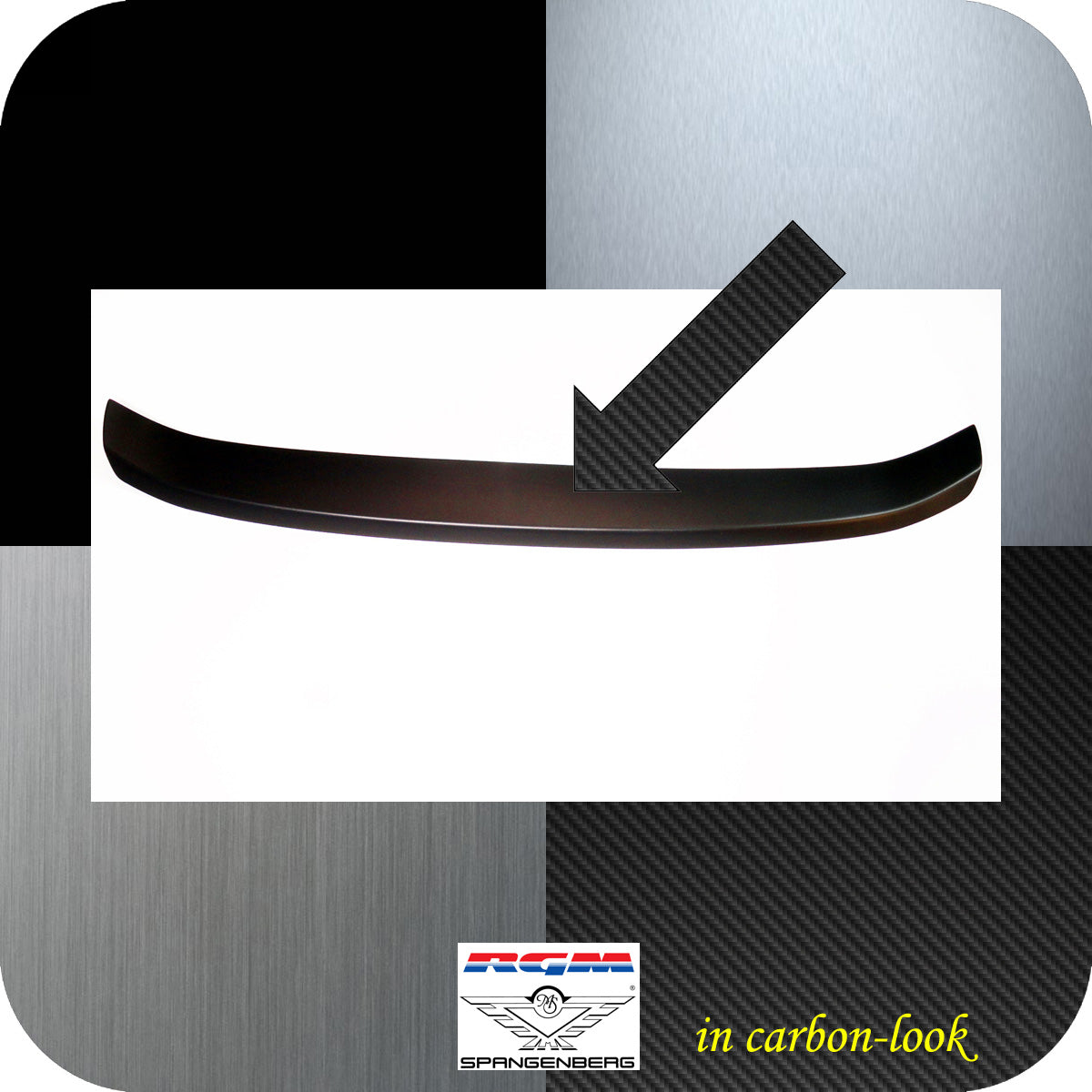 Ladekantenschutz Carbon-Look für VW ID.3 als 5-Türer ab Baujahr 09.2019- 3591317d