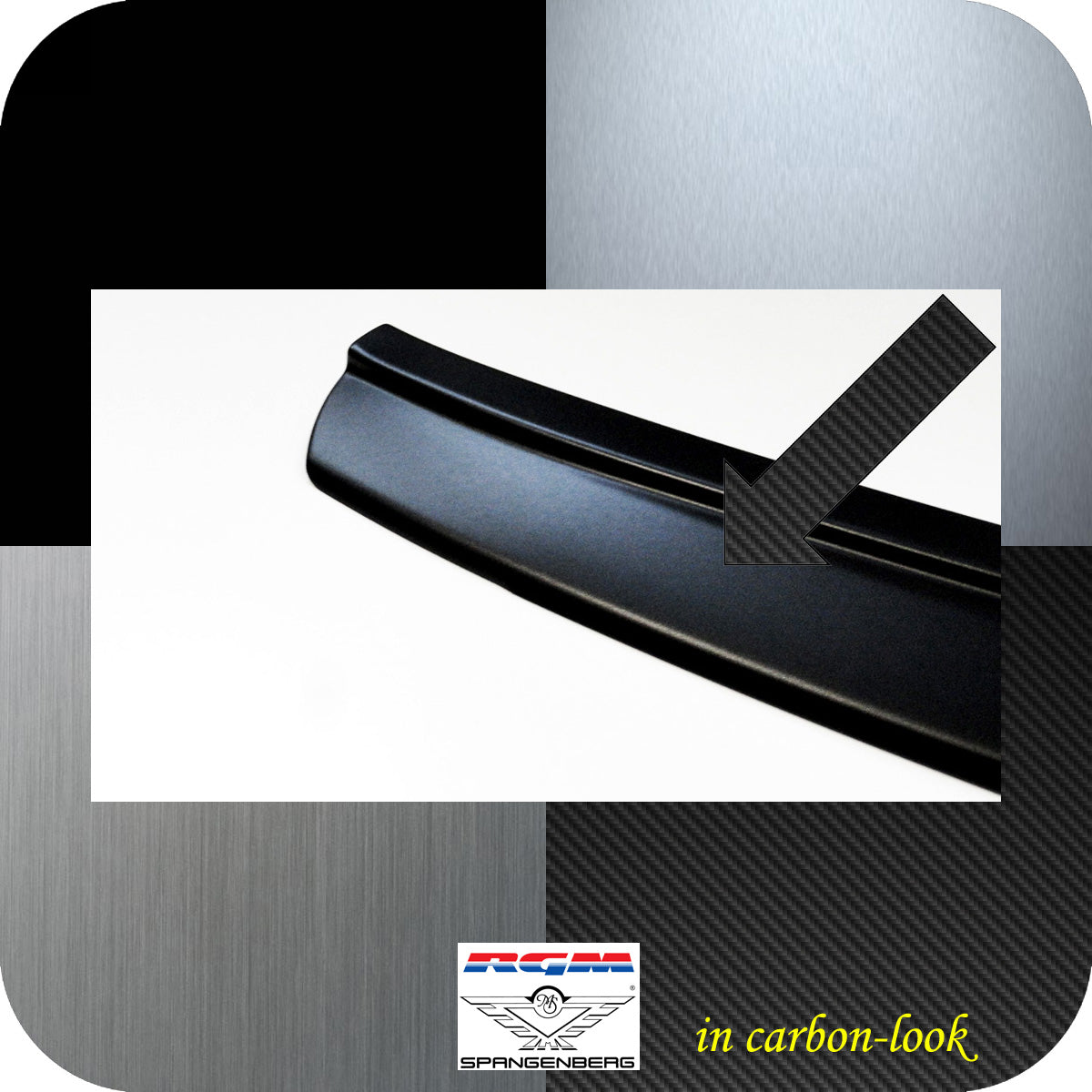 Ladekantenschutz Carbon-Look für Mazda CX-30 SUV ab Baujahr 09.2019- 3509123c