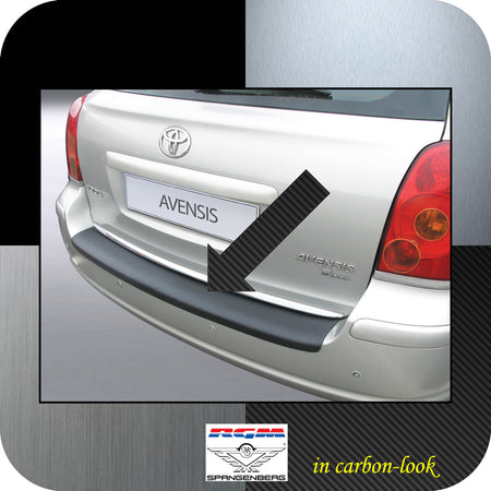 Ladekantenschutz Carbon-Look Toyota Avensis II Kombi 5-Türer 2003-2008 3509277