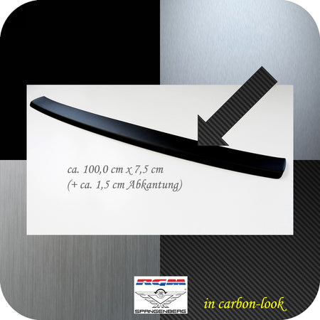 Ladekantenschutz Carbon-Look für Audi A4 Avant B9 S-Line facelift 05.2019- 3509307b