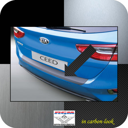 Ladekantenschutz Carbon-Look Kia ceed III Schrägheck 5-Türer ab 3.2018- 3509338