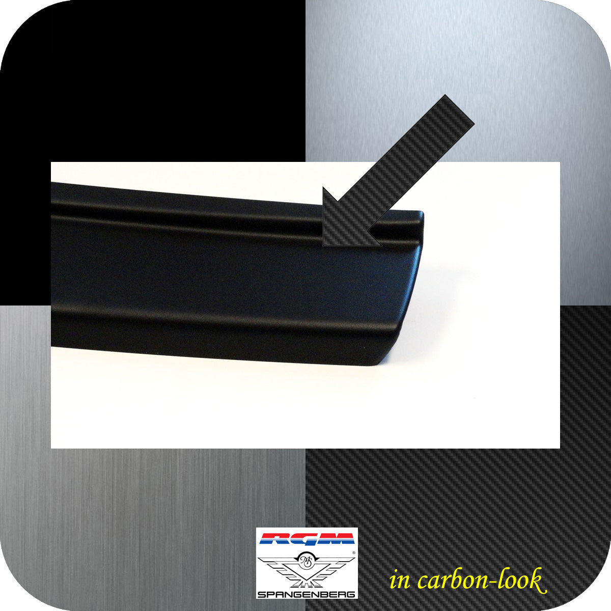 Ladekantenschutz Carbon-Look Mercedes GLC Typ X253 facelift ab 03.2019- 3509369 c