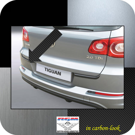 Ladekantenschutz Carbon-Look VW Tiguan SUV Kombi 5-Türer Bj 2007-2016 3509445
