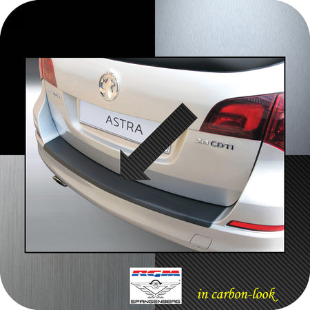 Ladekantenschutz Carbon-Look Opel Astra J Sports Tourer vor Mopf 2010-12 3509498