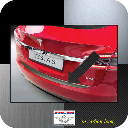 Ladekantenschutz Carbon-Look Tesla Model S ab Baujahr 06.2012- 3509658a