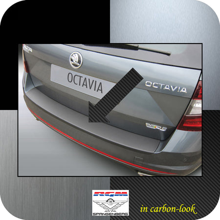 Ladekantenschutz Carbon-Look Skoda Octavia III Kombi nur RS 03.17-10.19 3509680