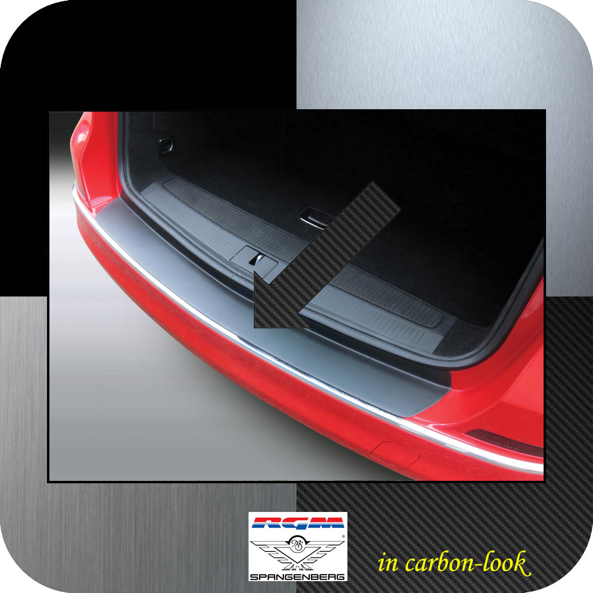 Ladekantenschutz Carbon-Look Opel Astra J Sports Tourer ab Mopf 2012-15 3509733